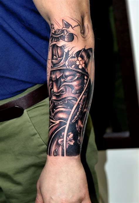 Samurai Tattoo Sleeve Tribal Sleeve Tattoos Cool Arm Tattoos Tattoos Skull Arm Tattoos For