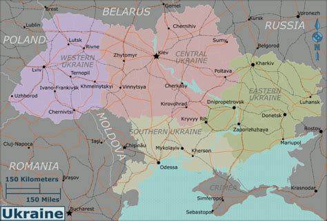 Landkarten Der Ukraine Maps Of Ukraine