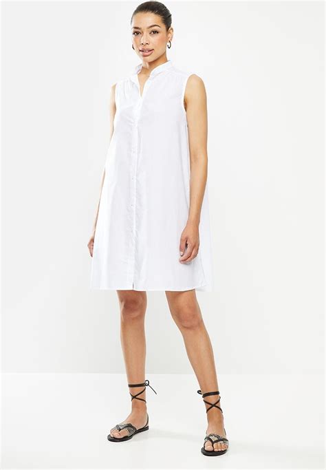 Cotton Voile Longline Shirt White Edit Shirts