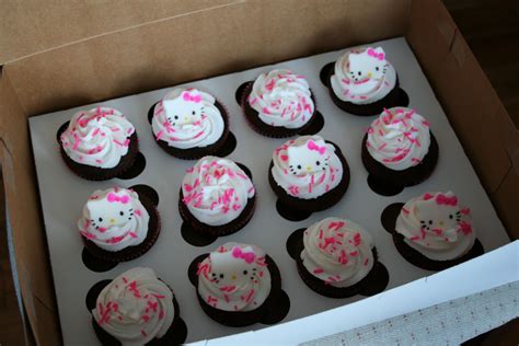 Naked Cupcakes Hello Kitty Cupcakes