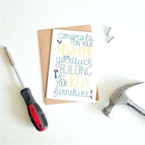 New Home Card Funny Moving Out Congratulations On Your New Etsy