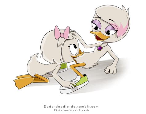 Post 4762031 Ducktales Ducktales 2017 Lena Sabrewing Webby Vanderquack Lena De Spell