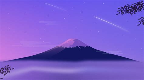 3840x2160 Mount Fuji Minimal 4k Hd 4k Wallpapers Images Backgrounds