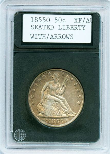 Lot Detail Very Hard To Find Better Grade 1855 O Seated Liberty Half