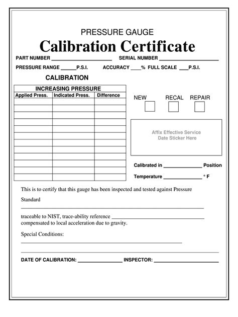 Internal Calibration Report Format Fill Out And Sign Online Dochub