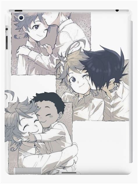 The Promised Neverland Cute Ray Emma And Norman Poster