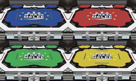 Free Melee Stadium Multi Color Pack Ssbm Textures