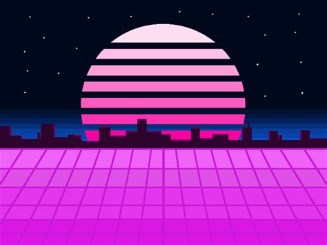 Synthwave Pixelart By Priondalord On Deviantart