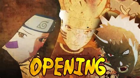 Naruto Shippuden Ultimate Ninja Storm Opening Intro Youtube