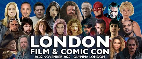 London Film And Comic Con Moved To November Refund Policy Here