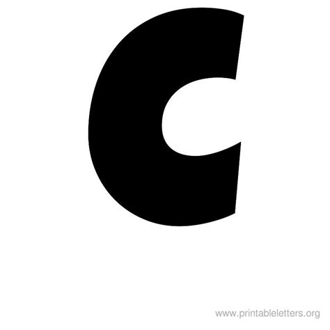 Letter C For Kids Printable Alphabet Letters Printable Letters