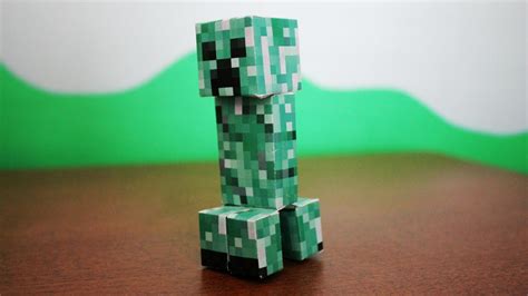 Minecraft Papercraft Charged Creeper