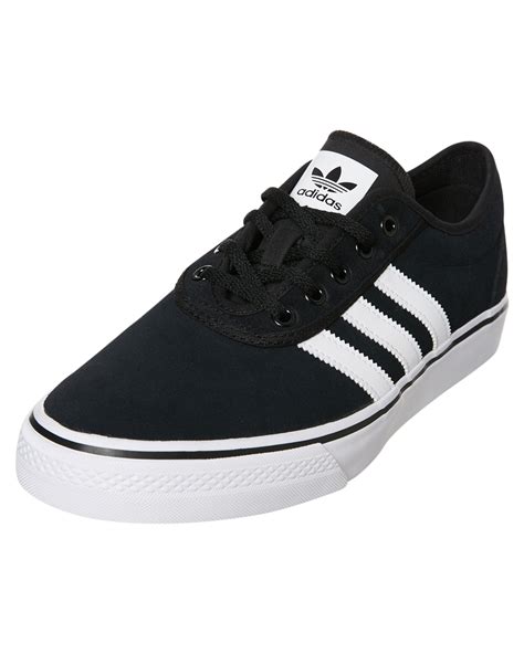 Black and white adidas shoes. Adidas Mens Adiease Shoe - Black White | SurfStitch