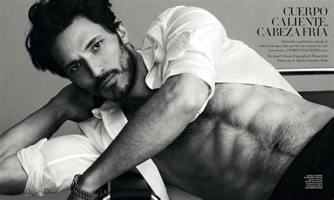 Andres Velencoso Segura Strikes A Pose For Harper S Bazaar Spain