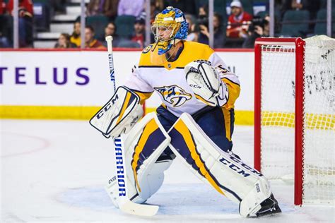 Nashville predators | pekka rinne | rinne will start monday's season finale against the hurricanes nashville predators | pekka rinne | rinne will guard the road cage in tuesday's clash with carolina. Pekka Rinne Wins 2020-21 King Clancy Memorial Trophy