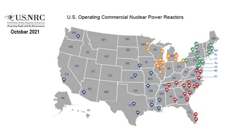 Map Of Nuclear Power Plants In The Us This Is Where Reactors Are
