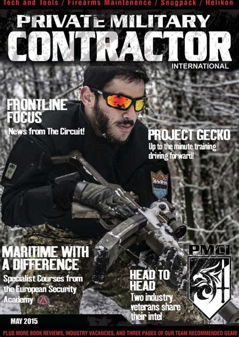 Private Military Contractor International May 2015 Magazine