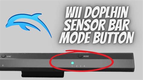 Wii Dolphin Sensor Bar Mode Button Explained YouTube
