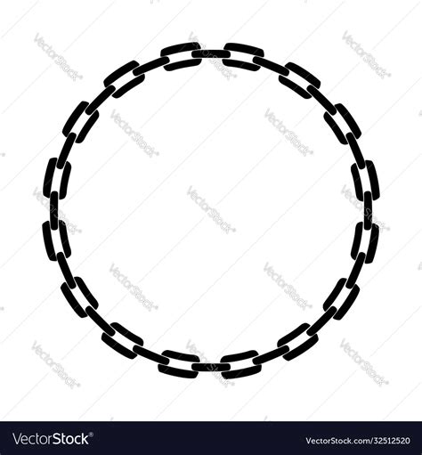 Frame Chain Royalty Free Vector Image Vectorstock