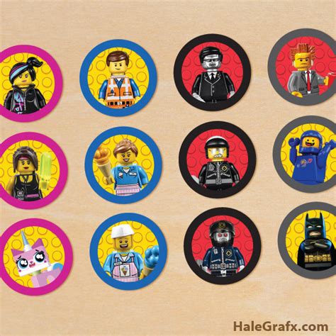 Use any of the specific printable certificates below or a certificate template that you can adapt to your needs. FREE Printable LEGO Movie Cupcake Toppers