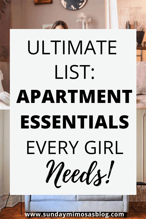 The Best Apartment Essentials 25 Things You Need To Buy For Your First