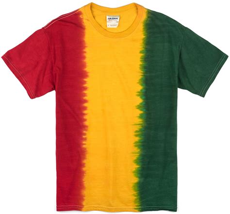 Mens Rasta Tye Dye T-Shirt - Tie Dye T-shirts