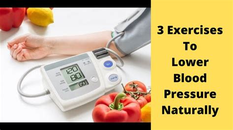 Lower Blood Pressure Naturally Exercises To Lower Blood Pressure