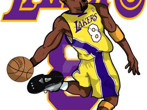 Kobe Bryant Wallpaper 4k Cartoon Cartoon Kobe Bryant Wallpapers
