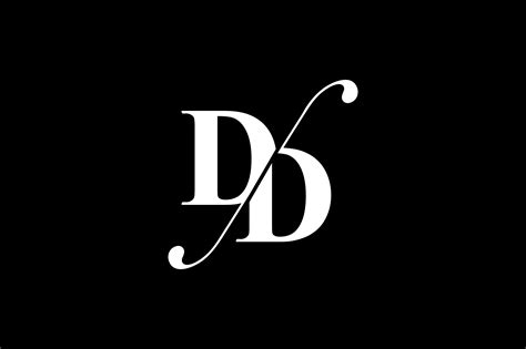 Dd Monogram Logo Design By Vectorseller Logo Ad