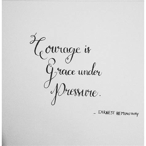 Популярные сегодня тексты и переводы песен: Courage is grace under pressure - E.Hemingway | Love words, Words worth, Words
