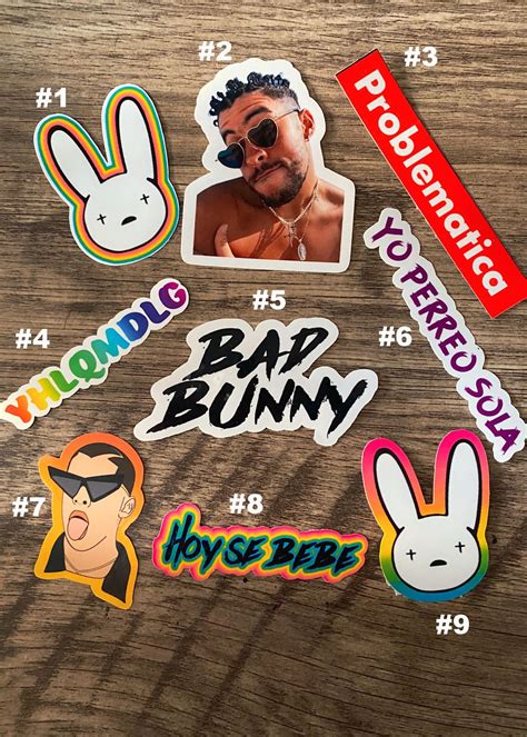 Bad Bunny Stickers Png Free Logo Image The Best Porn Website