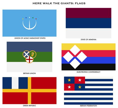 Here Walk The Giants Flags By Tonio103 On Deviantart