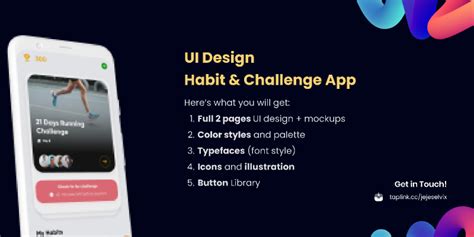 Ui Design Habit And Challenge App Figma