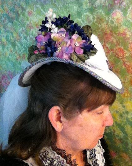 Susan Q Made This Delicious Bustle Era Hat In The Online 1880s Hat