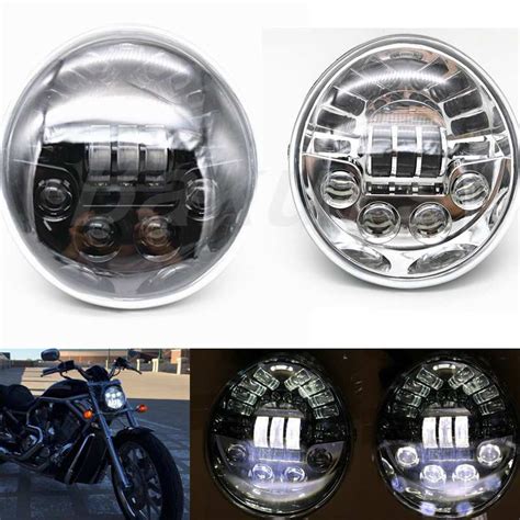 2018 New Harley V Rod Motorcycle Accessories Led Headlight Black For