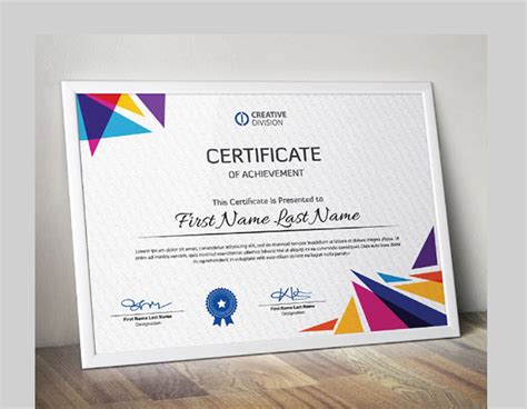 20 Most Creative Certificate Design Templates Modern Styles For 2020