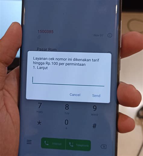 Sekarang mau cek nomor HP sendiri aja harus bayar (Plat merah) : r