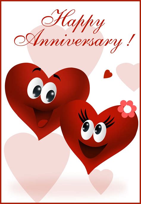 Send free printable anniversary greeting cards, wishes to wife, girlfriend, sweetheart, sister & mom for love, wedding or marriage anniversary online. Free Printable Happy Anniversary Greeting Card (With ...