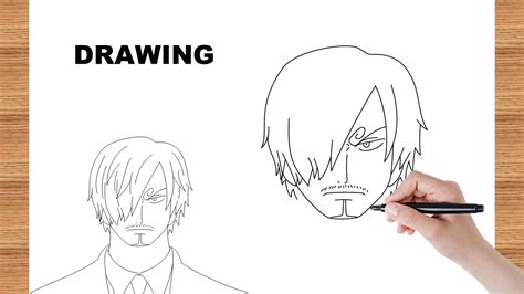 How To Draw Sanji From One Piece Step By Step Tamanna Drawing