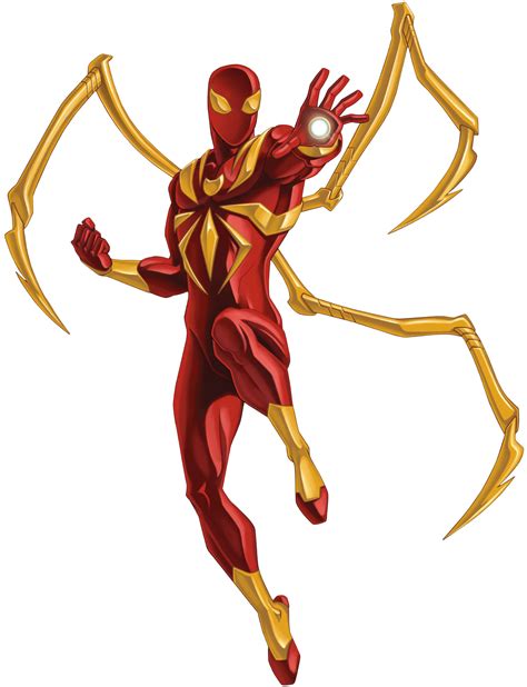 Iron Spider Ultimate Spider Man Animated Series Wiki Fandom Powered