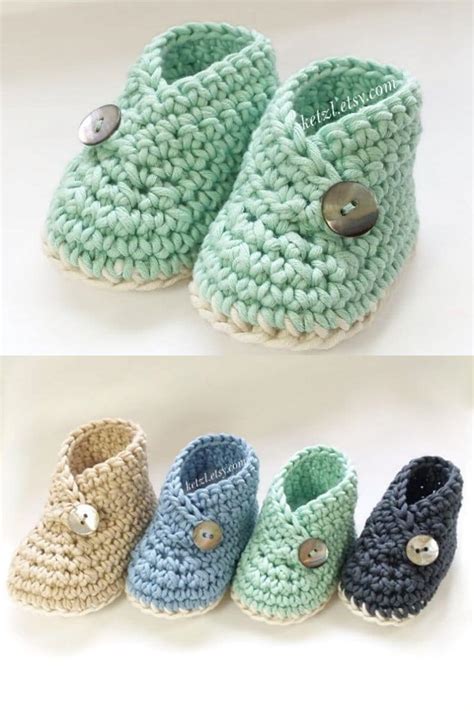 Vintage Baby Booties Crochet Pattern