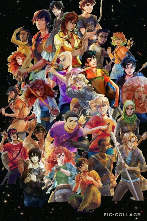 Most Of The Characters From The Rick Riordan Universe In One All Art