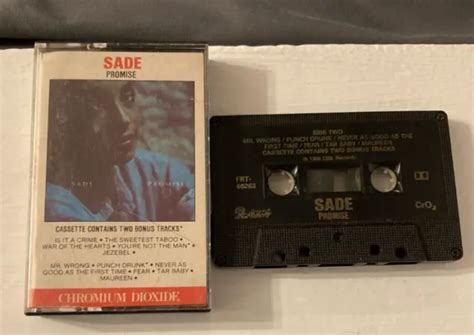 Sade Promise Cassette Tape 1985 Canada Import Bonus Tracks 795 Picclick