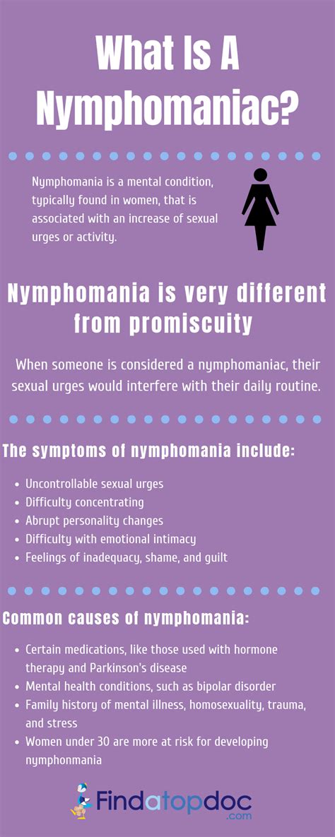 Nymphomania Causes Symptoms Treatment And Diagnosis