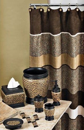 There are numerous choices to select from that are fairly and depict. cheetah bathroom set Curtain etc | Leopard print bathroom ...