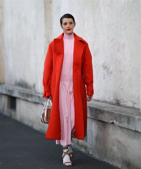 How To Wear The Red And Pink Colourblocking Trend Popsugar Fashion Uk