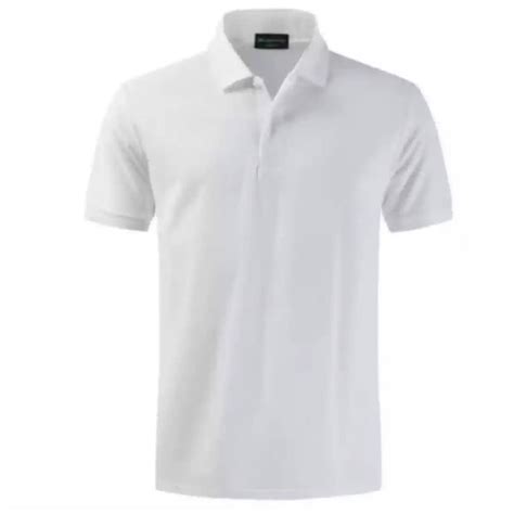 Kaos Polos Polo Putih Polo Shirt Pria Kaos Kerah Pria Polo Shirt