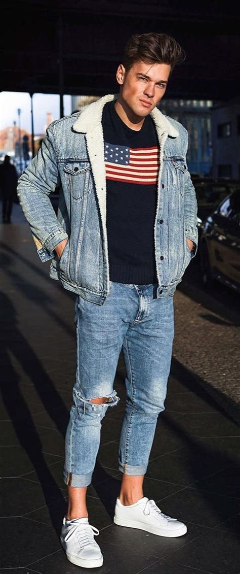 denim jacket is a key piece in man s wardrobe as it has been in trend and since we all own at