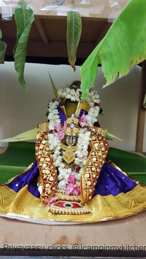 Varalakshmi Vratham And Navrathri Kalasam Jodanaidecoration And Pooja