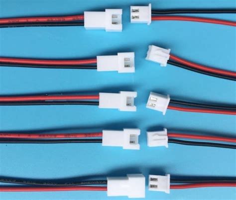 JST XH 2 54mm 2Pin Male To Female Plug Connectors Wire Cable Wiring Harness